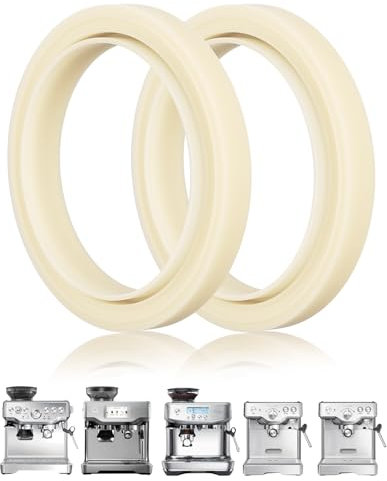 2PCS 54mm Silicone Steam Ring for Breville Espresso Machine 878/870/860/880/810/840/450/500 and Sage 880/878/875/870/810/500, Breville Espresso Machine Accessories Grouphead Gasket Replacement Part