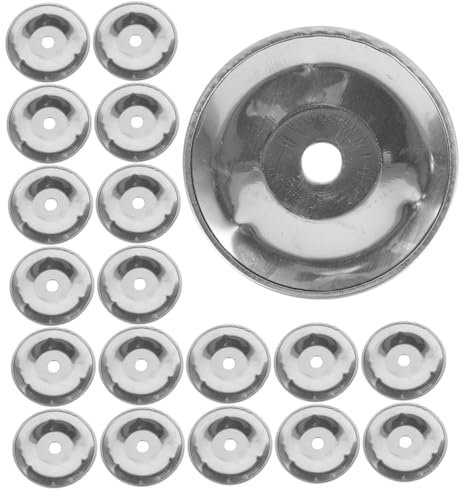 TOYANDONA 50stücke Tragbare Trommelbecken Metall Drum Crash Becken ø Für Jazz Und Schlagzeug Einfach Zu Bedienen Robust Und Langlebig Für Musiker Und Proben