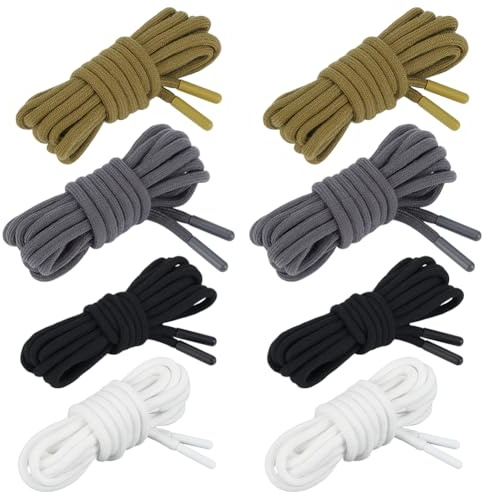 BENECREAT 8 cordones de repuesto de 139.7 cm, 4 colores de cuerda con capucha, cordón de capucha para pantalones deportivos, pantalones, pantalones cortos, chaquetas y abrigos