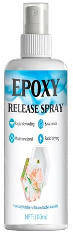 Formprelease Spray - 100 ml snabbtorkande non-stick silikonspray, formfrisättare, hartsgjutning för gör-det-själv- , gör-det-själv- ,