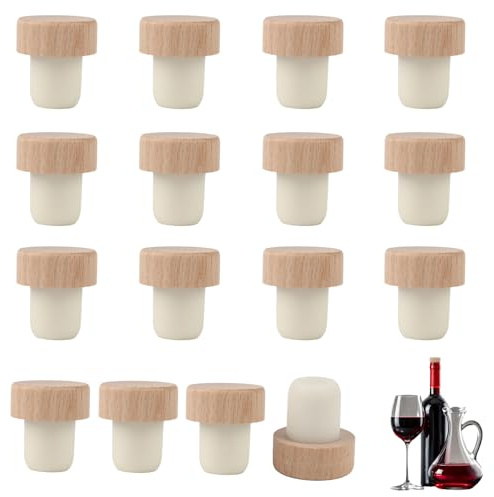 Nexaflow 16 Piezas Tapones En Forma De T Para Botellas De Vino