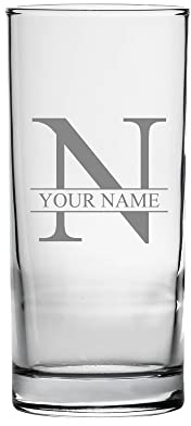 So Bespoke Personalised Highball Glass Engraved - Gin & Tonic - Birthday - Glass (Style 7)