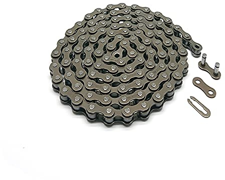 Single Speed Bike Chain, 1-Speed Bicycle Chain 1/2x1/8 inch, 116 Links