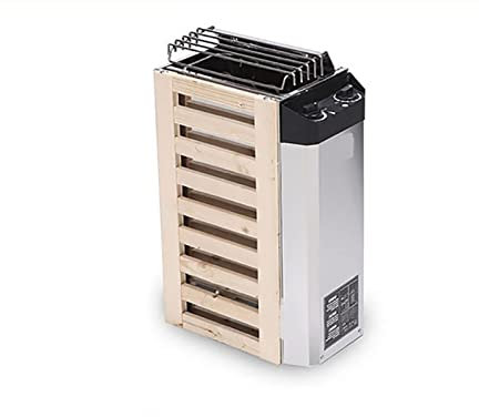 Calentador de sauna 3kw / 3.6kw Calentador de sauna casera de acero inoxidable mini spa de vapor al aire libre control interno/sudor generador de vapor Construcción duradera(3KW)