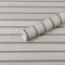 Honcet Self Adhesive Wallpaper Wood Effect Grey, Sticky Back Plastic Panels 40x300cm, Peel and Stick Wallpaper Slat for Walls Furniture, Removable