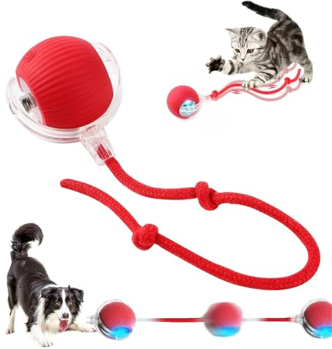 YZZT Juguete interactivo para gatos Magic Ball para perros y gatos, pelota interactiva, juguete para gatos y perros en interiores