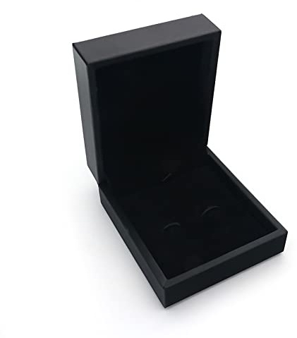 TLMDXTEU Manschettenknopfbox Herren-Verpackungsbox, Präsentationsbox, Manschettenknöpfe, Aufbewahrungsboxen Schmuckaufbewahrungsbox