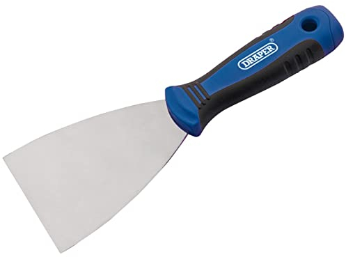 Draper 82662 - Cuchillo de relleno de agarre suave, ancho de hoja de 75 mm, color azul