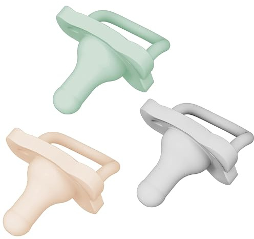 Dr. Brown's HappyPaci 100 Percent Silicone Pacifier 0-6m, 3-Pack