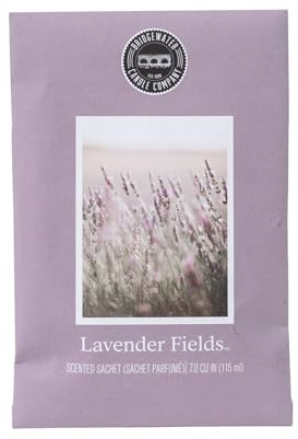 Bridgewater Lavanda Fields, grande sacchetto profumato, per cassetti, guardaroba, deodorante per soggiorno, camera da letto, bagno, cesto portabiancheria o auto