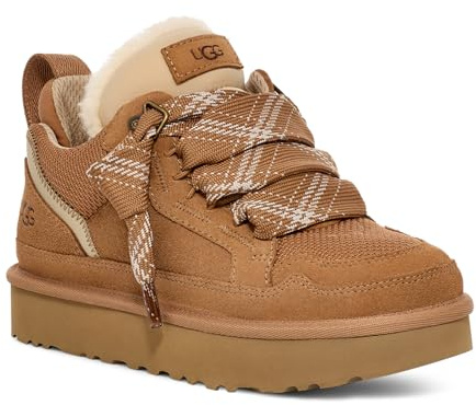 UGG Women's Lowmel Sneaker, Chestnut, 9
