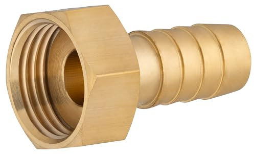 Raccord droit laiton pour tuyaux cristal Femelle écrou mobile 1/2 - Ø12 AROZ