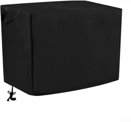 Gdfnmogo Cubierta de la máquina de la prensa del calor, 22.4x17.7x16.5 pulgadas, cubierta protectora impermeable del paño de Oxford a prueba de polvo, con asa, para el equipo de la prensa de la