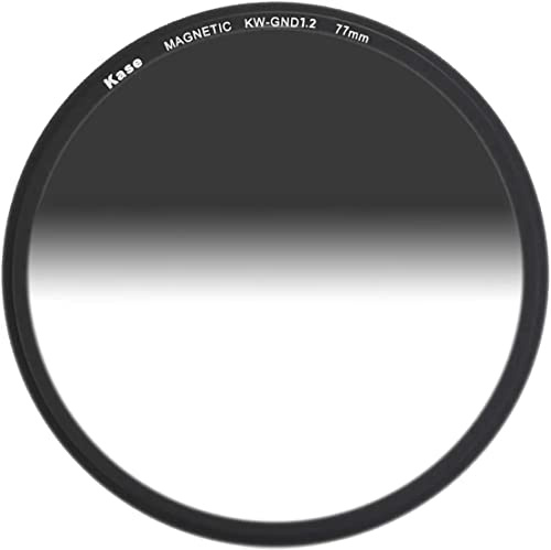 Kase Wolverine 77mm Soft Grad ND1.2 Magnetic Shockproof Tempered Optical Glass Filter Incl Adapter 77 ND 1.2 4 Stop