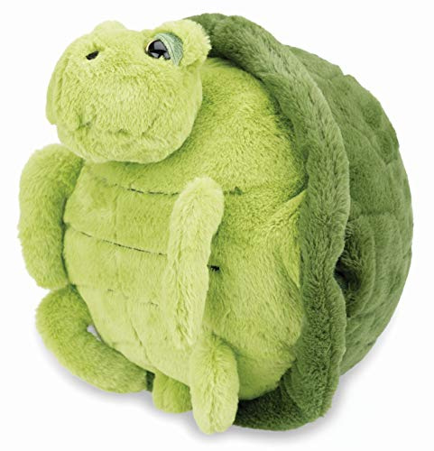 COZY NOXXIEZ Plush Hand Warmer Toys - Wildlife Animals - Childrens Cute Pillows, Fluffy Soft Plushies, Reusable Animal Cushion Presents for Girls, Boys, Babies (Turtle)