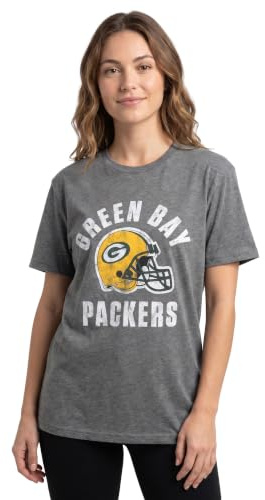 Green Bay T-shirt Dam damer NFL Amerikansk fotbollskol Top XXL