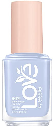 essie langanhaltender Nagellack mit cremigem Finish, Kurze Trocknungszeit und weniger Absplitterungen, Vegane Formel, LOVE by essie, Farbe: Nr. 180 putting myself first, Hellblau, 1 x 13,5 ml