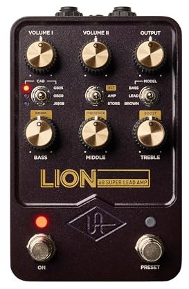 Universal Audio Lion '68 Super Lead Amp - Electric Guitar Preamp