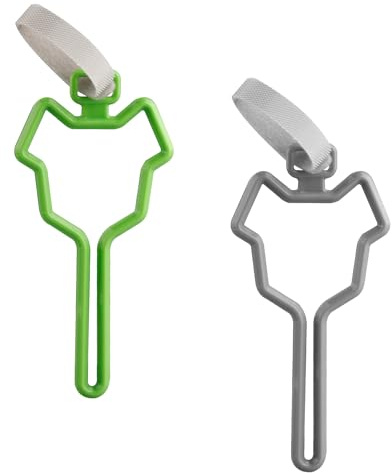 Thyonta Poo Bag Holder That Clips onto dog Leads 2PCS Poop Bag Holders for Hands-Free Dog Walking Accessories