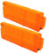IKOPFLN 2pcs Capacidad de Reserva 12 Dardos Recarga Rápida Clip Cargador para Nerf