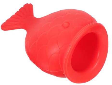 CLISPEED Silikon Lippenpumpe Fischform Lippenvergrößerer Lippenfüllgerät für Frauen Wiederverwendbar Sicher und Komfortabel zur Lippenvergrößerung und Schönheitspflege