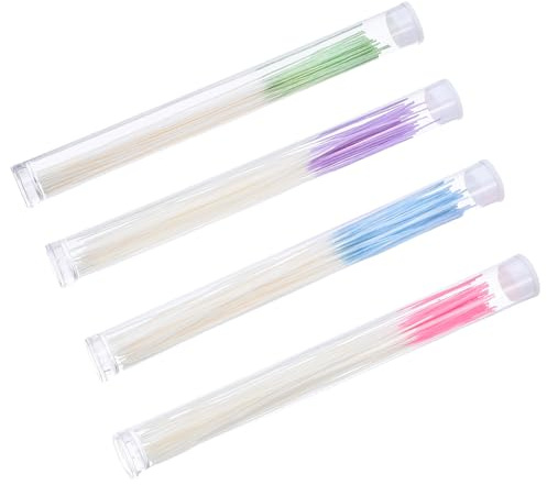 ibasenice 4pièces Fil de Nettoyage pour Piercings Oreilles Soins Post-piercing et Entretien des Oreilles Lot de Accessoires Jetables