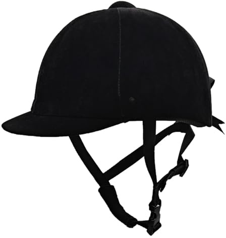 Casque D'éQuitation Casque d'équitation Portable for Hommes, Femmes et Enfants pour l'Extérieur(Black Model A,52(50-52cm))