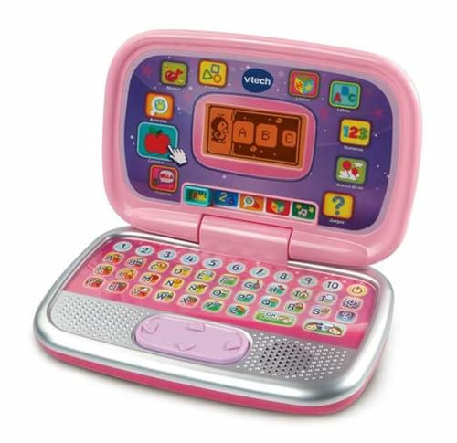 VTech - Diverpink PC, Ordenador Infantil Educativo para niños +3 años, Versión ESP
