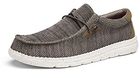 Bruno Marc Men's Slip-on Loafers Shoes,Size 11,Brown,BLS211