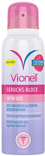 Vionell Intim Deo Damen, Intimdeodorant Für Frauen, 24h Schutz Vor Gerüchen, Sanfter Frischer Duft, Für Empfindliche Haut, Dermatologisch Getestet, 125 ml