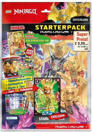 Ninjago TCG Serie 8 Crystalized – 1 x Starter Pack