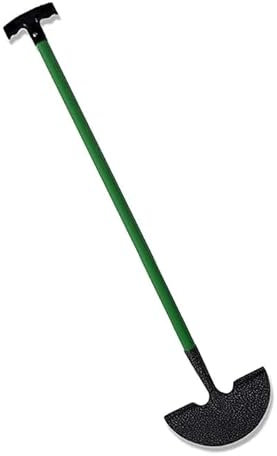 HMWD Lawn Edging Tool, Heavy Duty Carbon Steel Lawn Edger, Half Moon Lawn Edger, Versatile and Lightweight Gardener Hand Tool