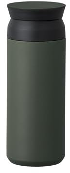 KINTO 20928 Travel Tumbler, 16.9 fl oz (500 ml), Ash Green, Double Wall Vacuum Construction, Heat and Cold Retention