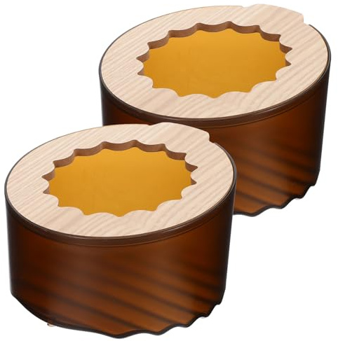TEHAUX 2 Piezas Caja Baño de Arena para Hámster Multifuncional con Escondite Cómodo y Baño para Pequeños Roedores para Gerbos y Cobayas