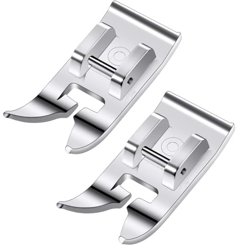 4 Pcs Universal General Purpose Sewing Machine Presser Foot Brother Sewing Machine Feet Universal Clip On Zig Zag Foot Accessories Fits Most Domestic Household Low Shank Sewing Machines