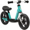 BIKESTAR Extra leichtes Kinder Laufrad mit Trittbrett für Jungen, Mädchen ab 2-3 Jahre | 10 Zoll Lauflernrad Eco Classic | Türkis