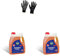 ILODA Schutzhandschuhe + 2xDr.Wack CW 3L 1:100 Super Scheibenreiniger Fertigmix