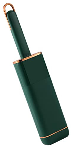 Spazzola Levapelucchi a Rullo Statico Rimozione Peli Animali Domestici per Tessuti e Mobili Divani, Portatile, Verde, in PP ABS