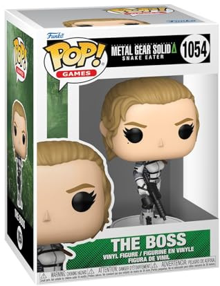 Funko Pop! Games: Metal Gear - The Big Boss - Metal Gear Solid - Vinyl Collectible Figure - Gift Idea - Official Merchandise - Toy for Children and Adults - Video Games Fans