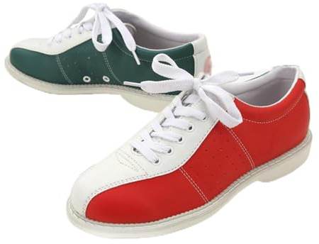 Chaussures de Bowling pour Homme et Femme,Unisexe Chaussures de Bowling,Chaussures de Bowling Style athlétique,Respirant Léger Bowling Gym Sneakers,pour L'intérieur Et L'extérieur