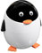 Pinguin-Mülleimer, Süße Cartoon Pinguin Tier-Mülleimer, Mülleimer Für Untertische,Papierkorb Mit Deckel,Pinguin-Mülleimer Mit Deckel, Schlafzimmer-Mülleimer Für Kinderzimmer Badezimmer Büro Wohnzimmer