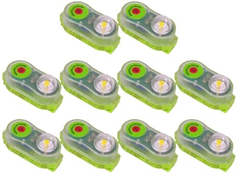 Oiqippnbv Segnale di Emergenza Efficiente dal Punto di Vista Energetico Luce Life Life Light per Annegare Le Persone per la Sopravvivenza, Facile da Funzionare, Adatto alle Giacche B