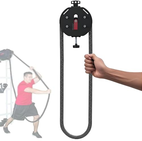 Endless Rope Trainer - Motståndsträningsmaskin Armstyrketräning Remskiva Repavdragare Fitnesstränare Rep Justerbar motståndsträningsmaskin för skräddarsydda hemmaträningspass