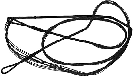 Sharplace Corde d'arc pour Arc Recourbé en Nylon Fil Corde Rechange Accessoire Tir à l'arc Chasse (129-178cm) - 136cm