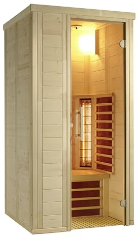 Infraworld Unbekannt TrioSol Natura 103 Infrarotkabine Größe 103 x 100 cm 390174