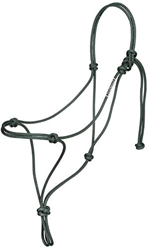 NRS Buck Brannaman Solid Color Halter Huntergreen Horse