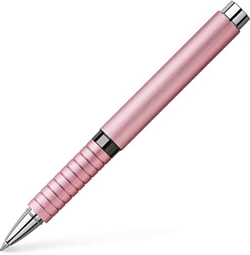 Faber-Castell 148435 -Tintenroller Essentio, Aluminium rosé, 1 Stück