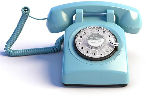 Vintage -Telefon, Hem Desk Phone Classic Style Telefon Retro Telefon Gammaldags med Modern Teknik för Hushållskommunikation