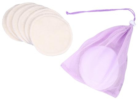 ibasenice 6pezzi Cuscini Antigalattorrea per Donna Imbottitura Lavabile per Reggiseno Allattamento Cuscinetto Protettivo Antigalattorrea Supporto per Allattamento al Seno Imbottiture