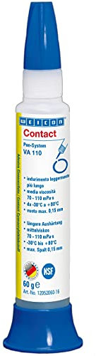 WEICON Contatto VA 110 Cianoacrilato adesivo 60 g per aree sensibili NSF